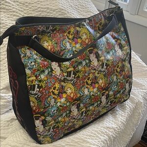 Ed Hardy Colorful Women's Tote Bag
